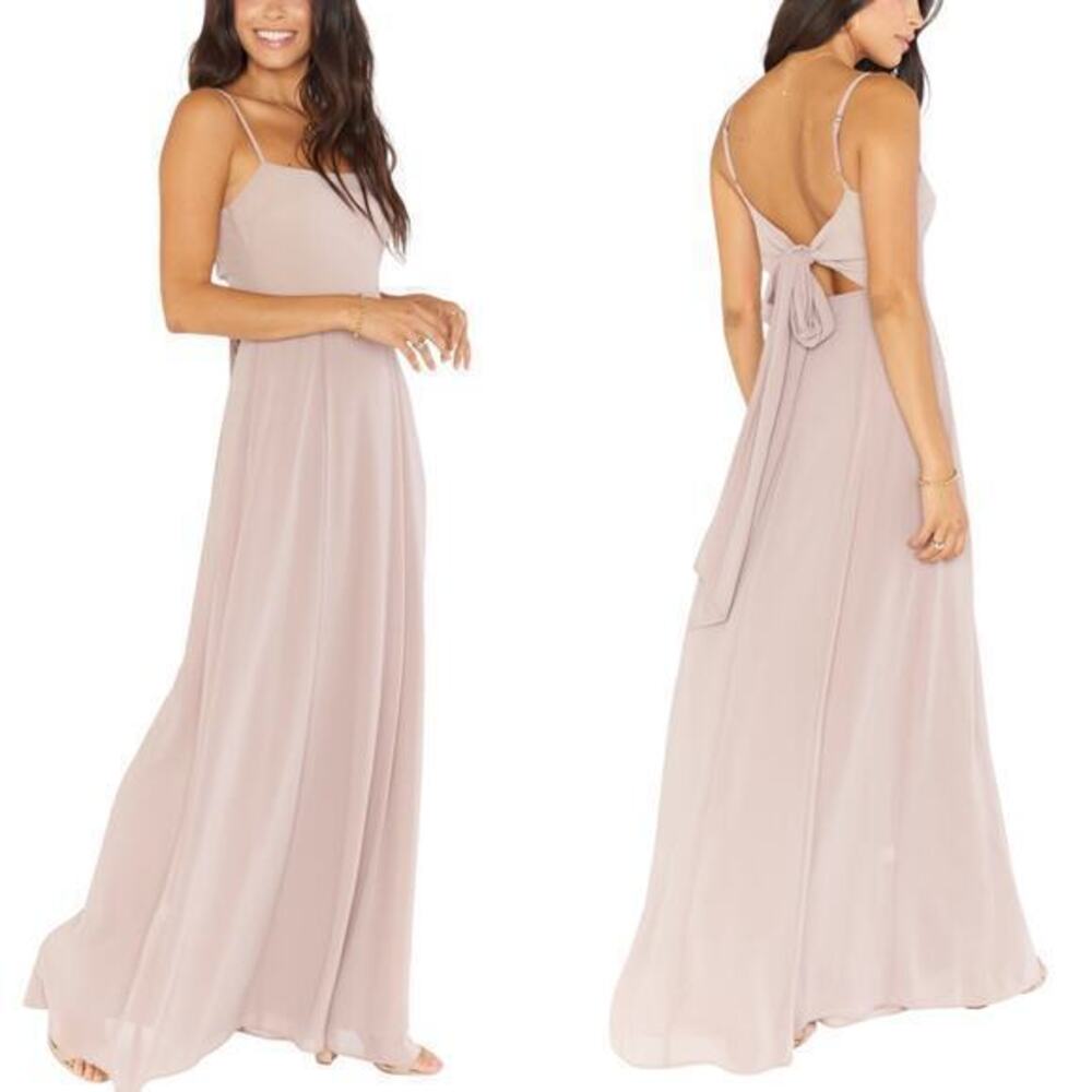 Show Me Your MuMu Beige Lauren Dress